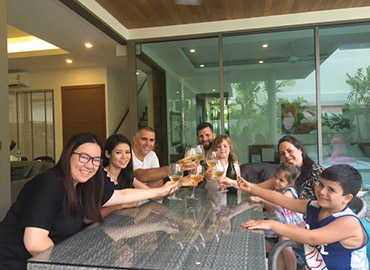 Welcome Gilad & Liana Grimberg and family to the KA Villa Family